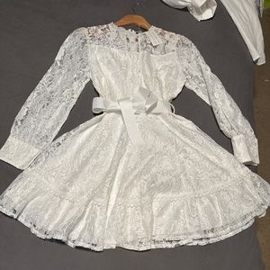 White dress